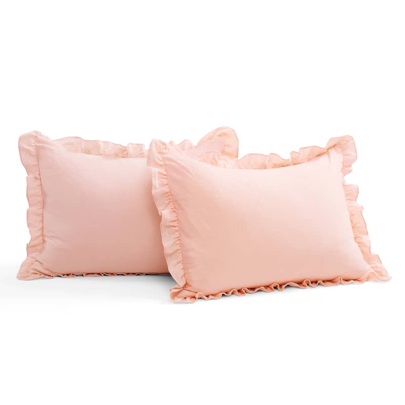 The Gray Barn Molly Mae Ruffle Skirt Bedspread Set