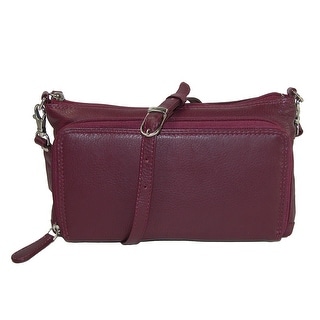 Ctm Women S Leather Organizer Crossbody Handbag Ping The Best Deals On Mini Bags