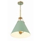preview thumbnail 6 of 9, Crystorama Lighting Group XAV-B8305 Xavier 3 Light 16" Wide Pendant