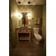 preview thumbnail 4 of 12, 19-in Rectangle Under Counter Hammered Copper Bathroom Sink (LREC19DB)