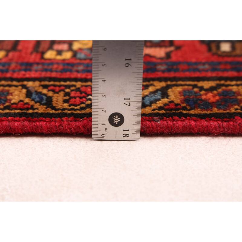 ECARPETGALLERY Hand-knotted Anadol Red Wool Rug - 2'11 x 9'10