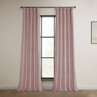 Exclusive Fabrics Heritage Plush Velvet Curtain (1 Panel)