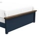 preview thumbnail 8 of 15, Furniture of America Althea Modern Farmhouse 2-Piece Wood Kids Panel Bed and Nightstand Set