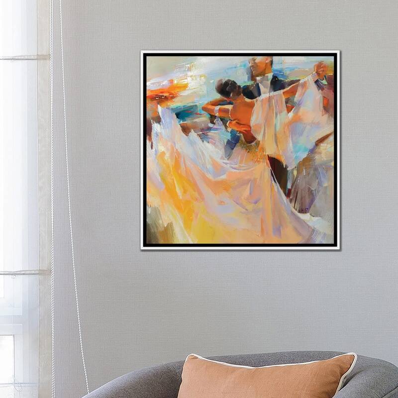 iCanvas "Evening Waltz" by Vasyl Khodakivskyi Framed Canvas Print
