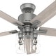 preview thumbnail 9 of 16, Hunter 52" WiFi Techne Ceiling Fan w/LED Light, Handheld Remote - Casual, Modern - Easy Installation! SMART FAN!