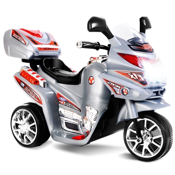 hot wheels 6v electric ride on motorbike