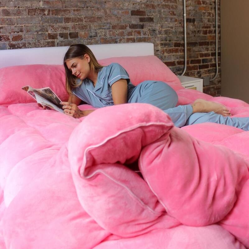 Boi He Thick - Coma Inducer®Comforter Set - Pink Lemonade