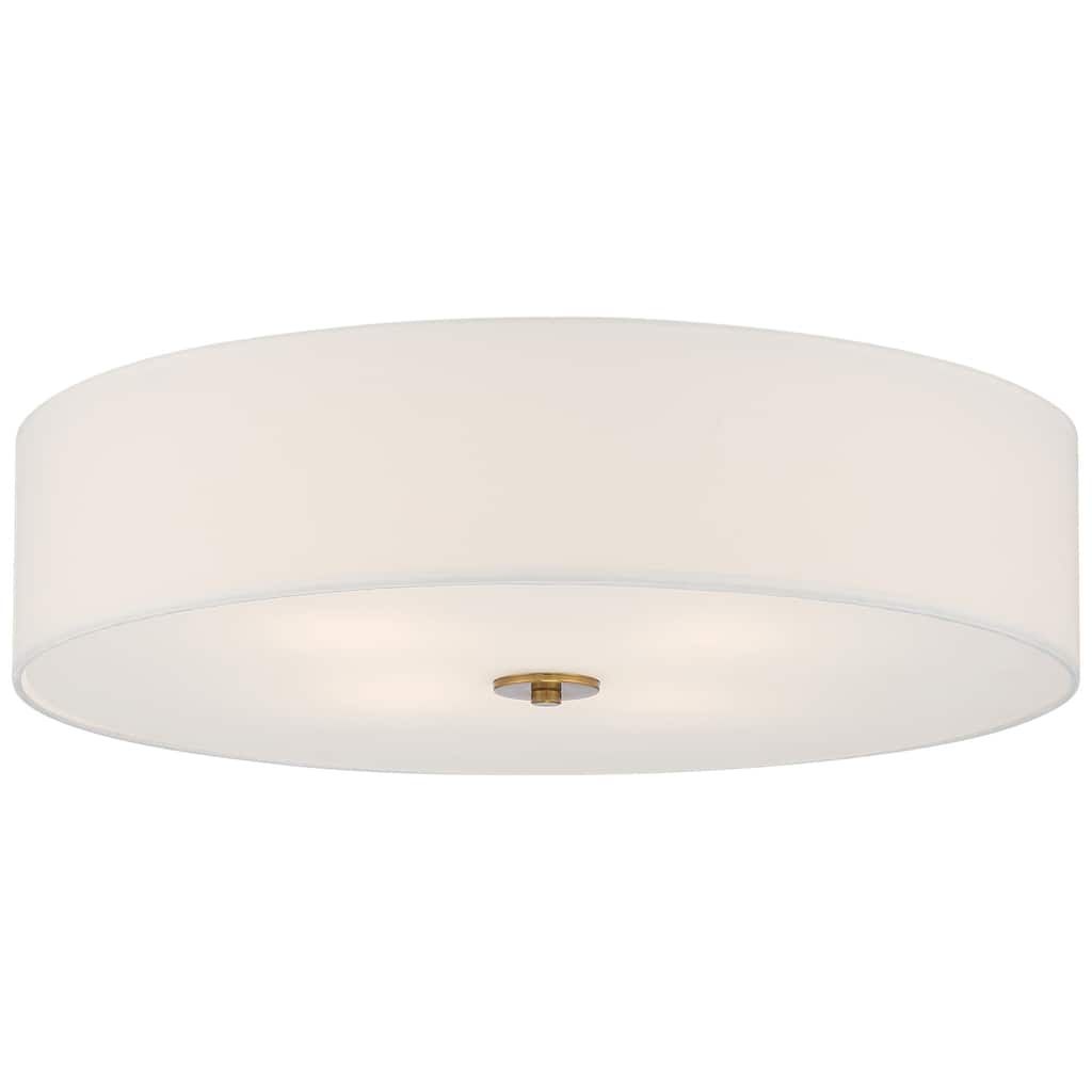 Access Lighting 64064LEDDLP/WH Mid Town 4 Light 24" Wide LED Flush