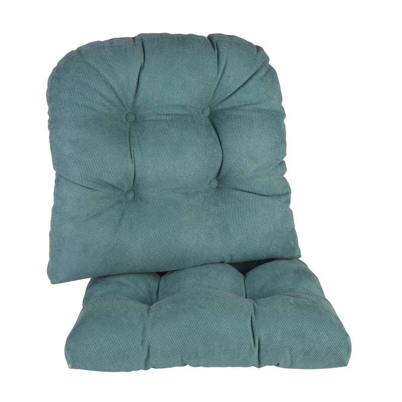 Klear Vu Twillo Extra Large Dining Chair Cushion Set - Marine - Set of 2