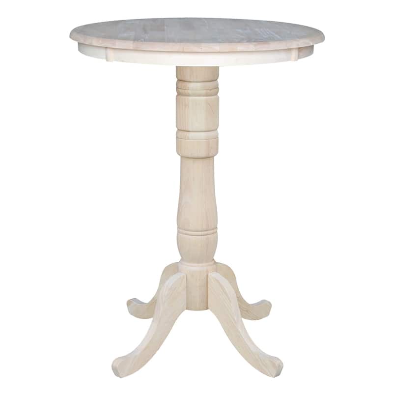International Concepts Round Pedestal Table
