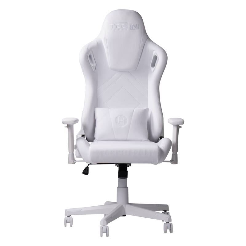 Sport Velvet Gaming Chair with 150° Recline, Memory Foam Seat, Adjustable Lumbar Pillow, and Non-Marking Wheels