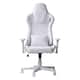 Velvet White Gaming Chair, 150 Degree Supine Adjustable, Computer ...