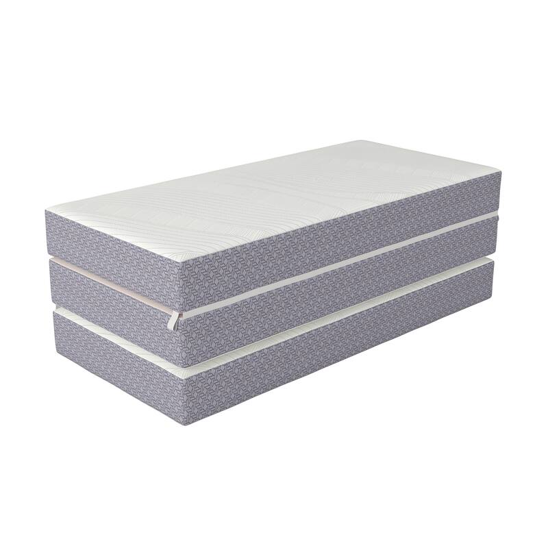 AFI, CoolSoft Size 6" Memory Foam Folding Mattress