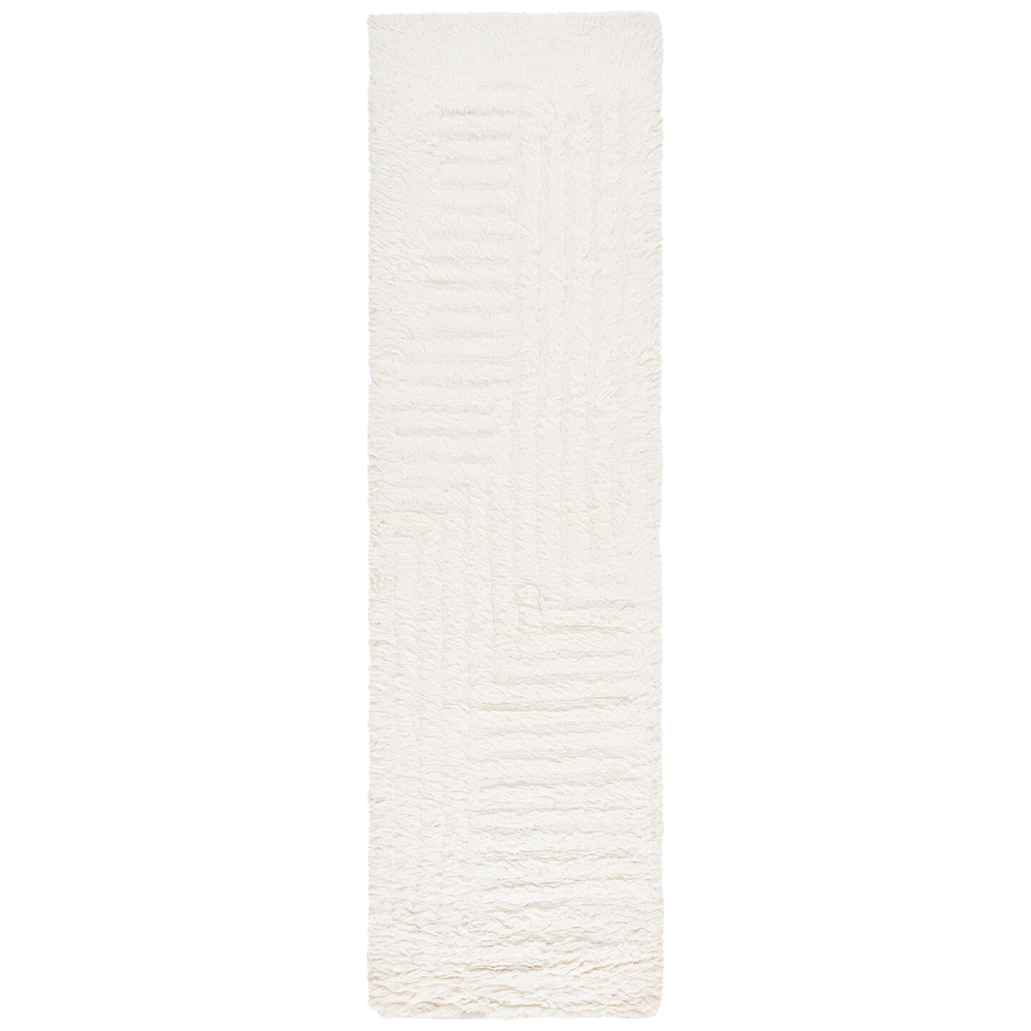 SAFAVIEH Handmade Casablanca Zhivka Shag Wool 1.8-inch Rug - On