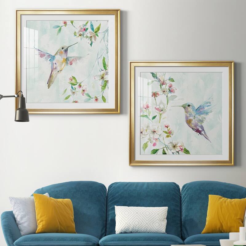 Hummingbird I Premium Framed Print - Ready to Hang
