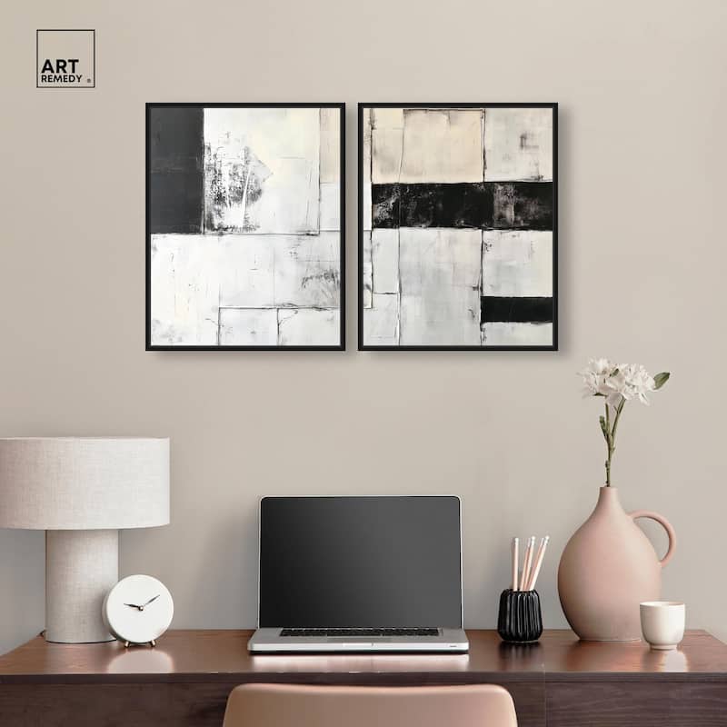 Midnight Canvas Set of 2 by Art Remedy