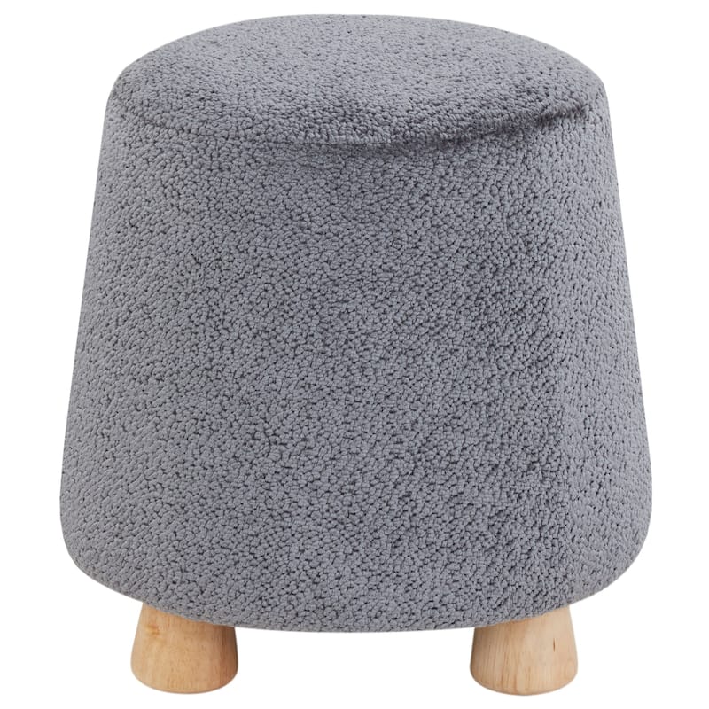 SAFAVIEH Couture Denison Round Chenille Ottoman