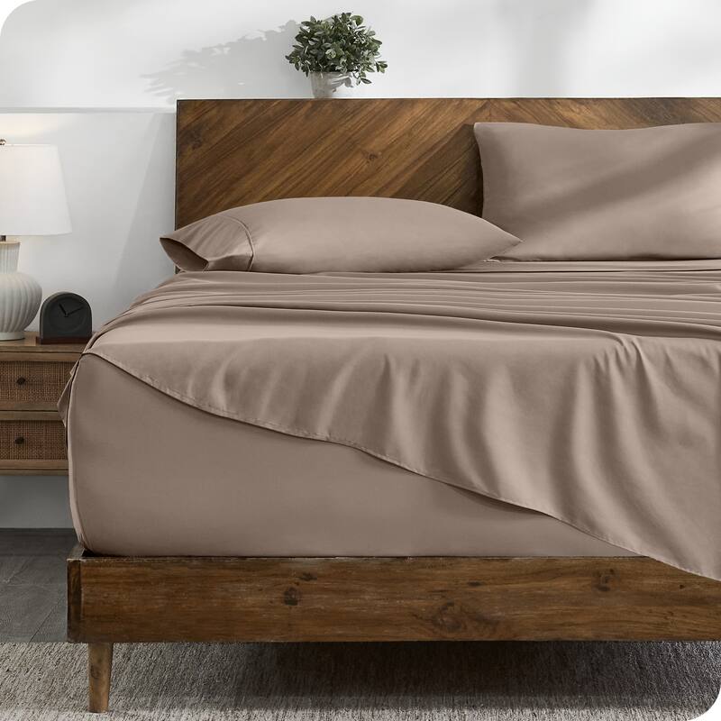 Bare Home 22 Inch Deep Pocket Microfiber Sheet Set