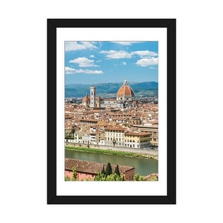 iCanvas quot City Of Florence Along The Arno River Tuscany Italy quot by Jan