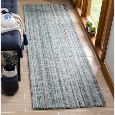 SAFAVIEH Handmade Abstract Nettie Modern Viscose Rug