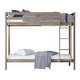 preview thumbnail 21 of 30, CraftPorch Modern Twin Over Twin Size Wooden Bunk Bed Antique Grey
