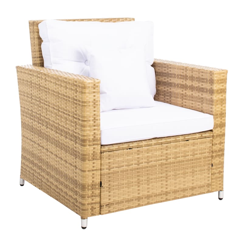 SAFAVIEH Outdoor Living Lorma 4-Piece Patio Set.
