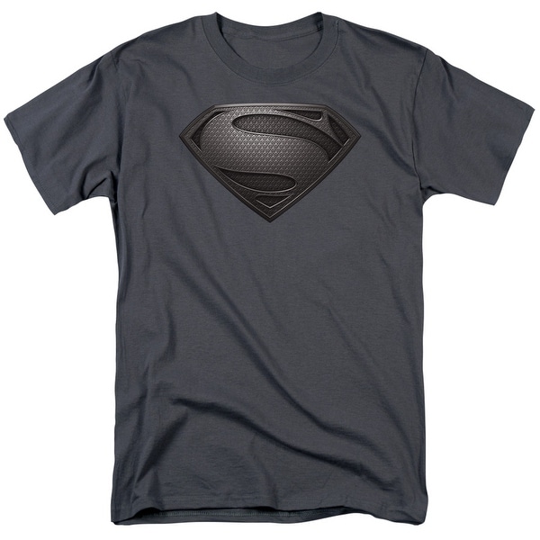 Man of Steel Superman Mos Desaturated Mens Short Sleeve Shirt