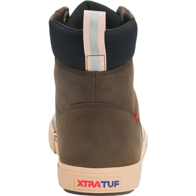 Xtratuf Men's 6 in Leather Lace Ankle Deck Boot