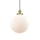 Option Brushed Brass / Matte White