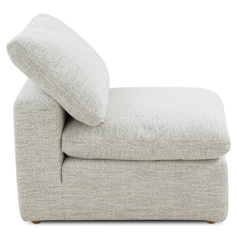 Aurelle Home Tami Modular Sectional Piece - Armless Chair - 38" x 38" - 38" x 38"