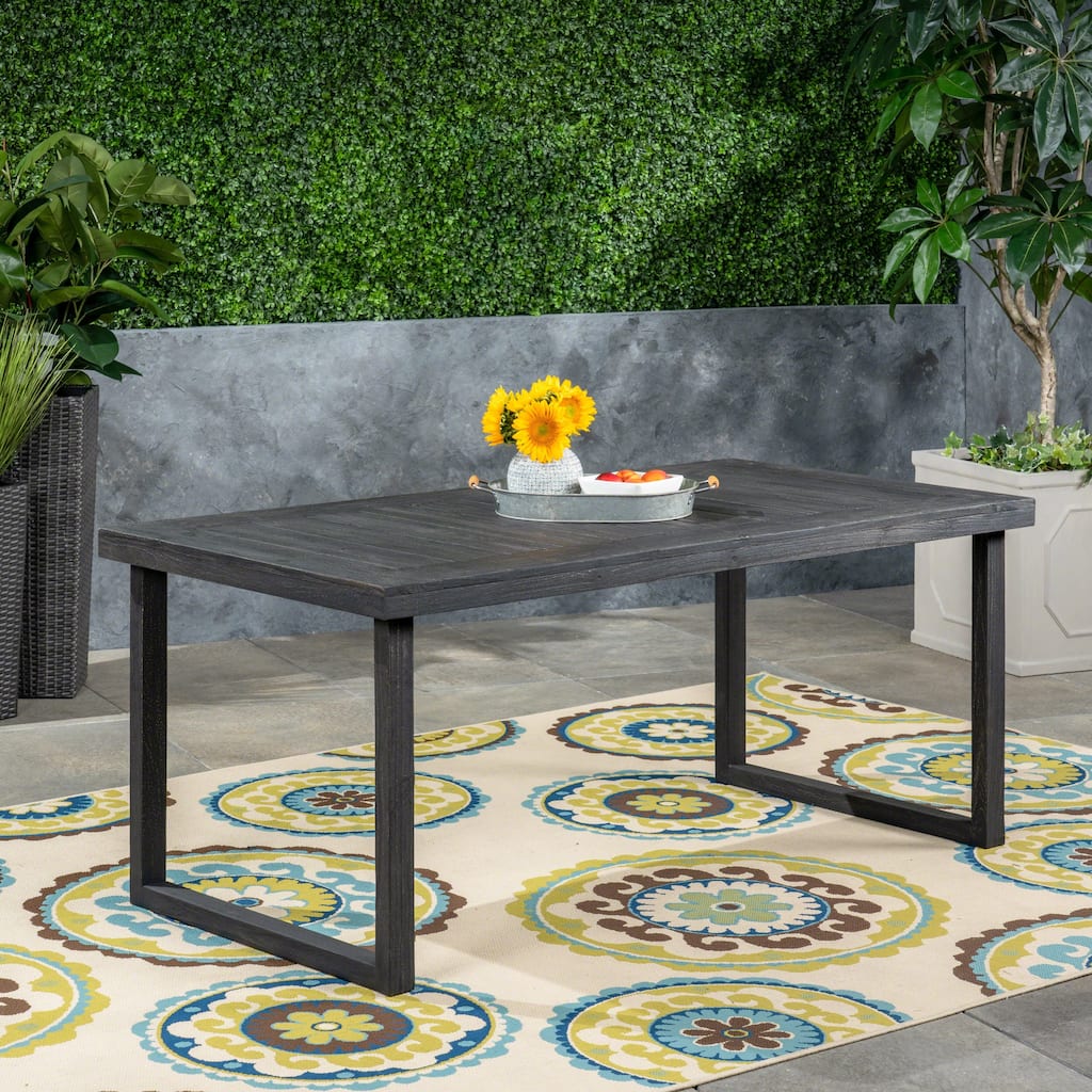 Outdoor Acacia Wood Dining Table
