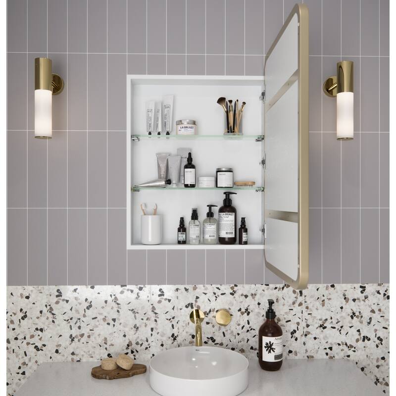 Stainless Steel Square Medicine Cabinet