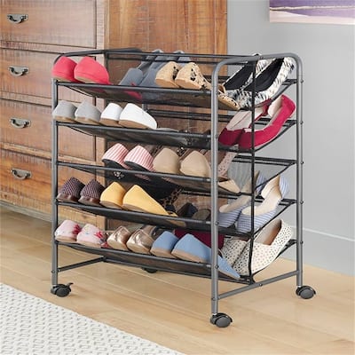 Shoe Cart - 17"D x 24.6"W x 35.5"H