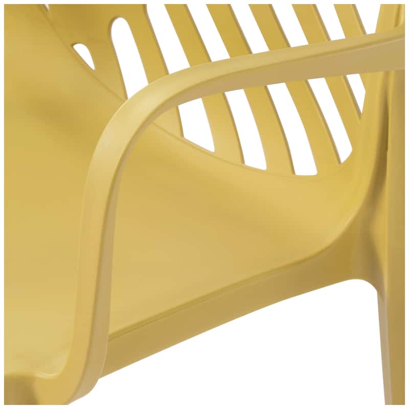 Frond and Form Outdoor Stacking Dining Armchair (Set of 2)
