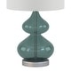 preview thumbnail 13 of 55, Ellipse Curved Gourd Glass Table Lamp, Set of 2