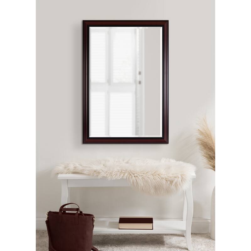 Kate and Laurel Dalat Framed Beveled Wall Mirror
