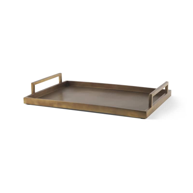 Shay Gold Aluminium Tray (Medium)