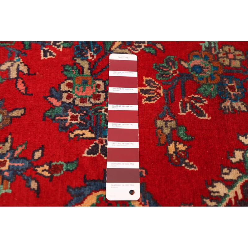 ECARPETGALLERY Hand-knotted Anadol Red Wool Rug - 3'7 x 6'6