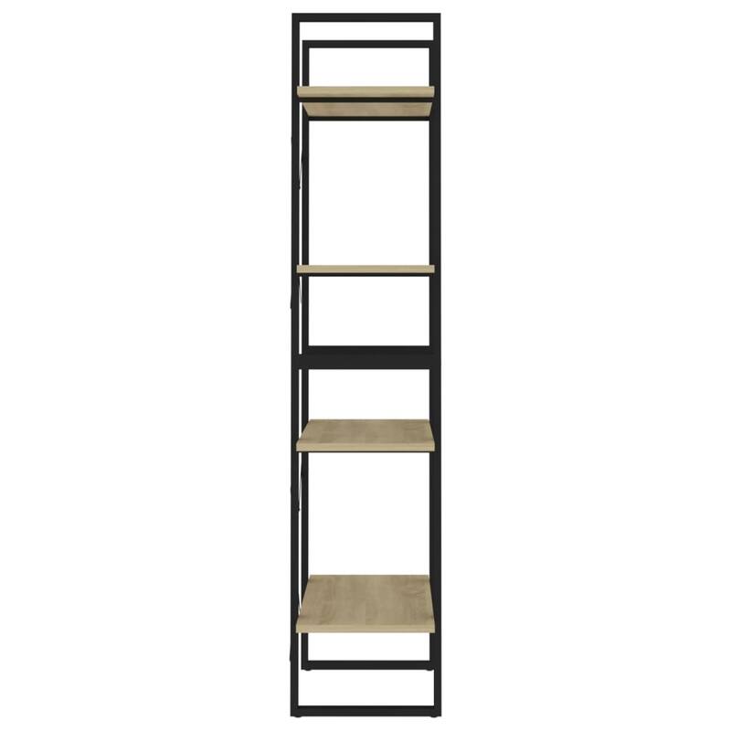vidaXL Bookshelf Book Cabinet Shelving Unit for Living Room Engineered Wood