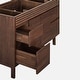 preview thumbnail 29 of 34, Avanity Carina Bathroom Vanity in Coffee Teak with White Engineered Stone Top