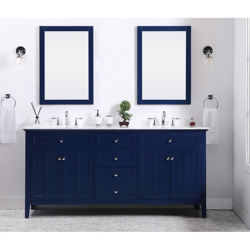 72" Double Bathroom Vanity