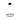 1-Light Stain Black LED Pendant With Crystal Accents