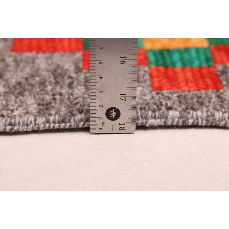 ECARPETGALLERY Hand-knotted Shalimar Dark Grey Wool Rug - 8'9 x 11'10