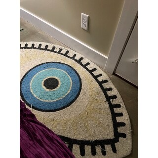 Top Product Reviews For Novogratz By Momeni Cucina All Seeing Eye Kitchen Mat 27792419 Overstock