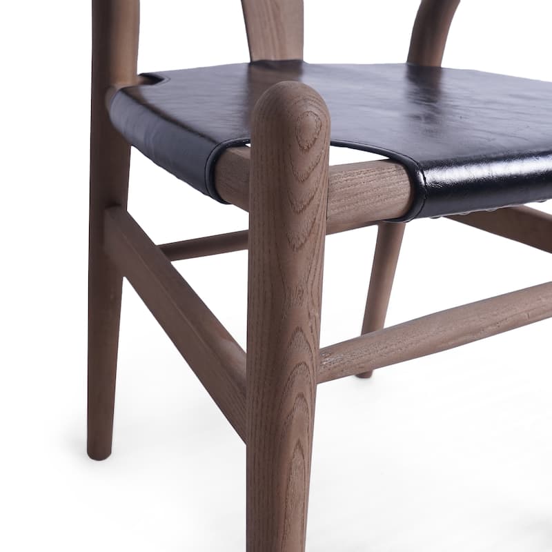 Gessford Ash Wood Dining Chairs (Set of 2) by Christopher Knight Home