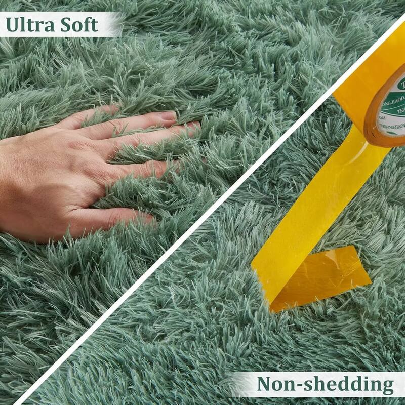 Garvee Shag Fluffy Area Rug Modern Indoor Plush Shaggy Carpet