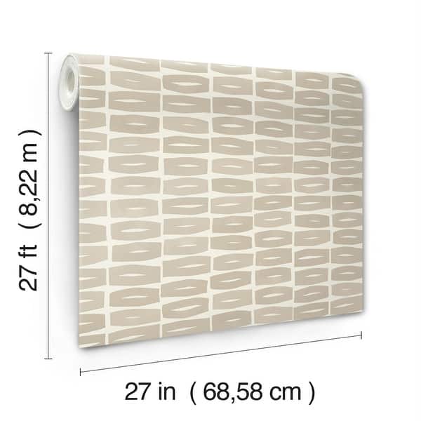 York Wallcoverings Modernist Motif Linseed Oil Wallpaper