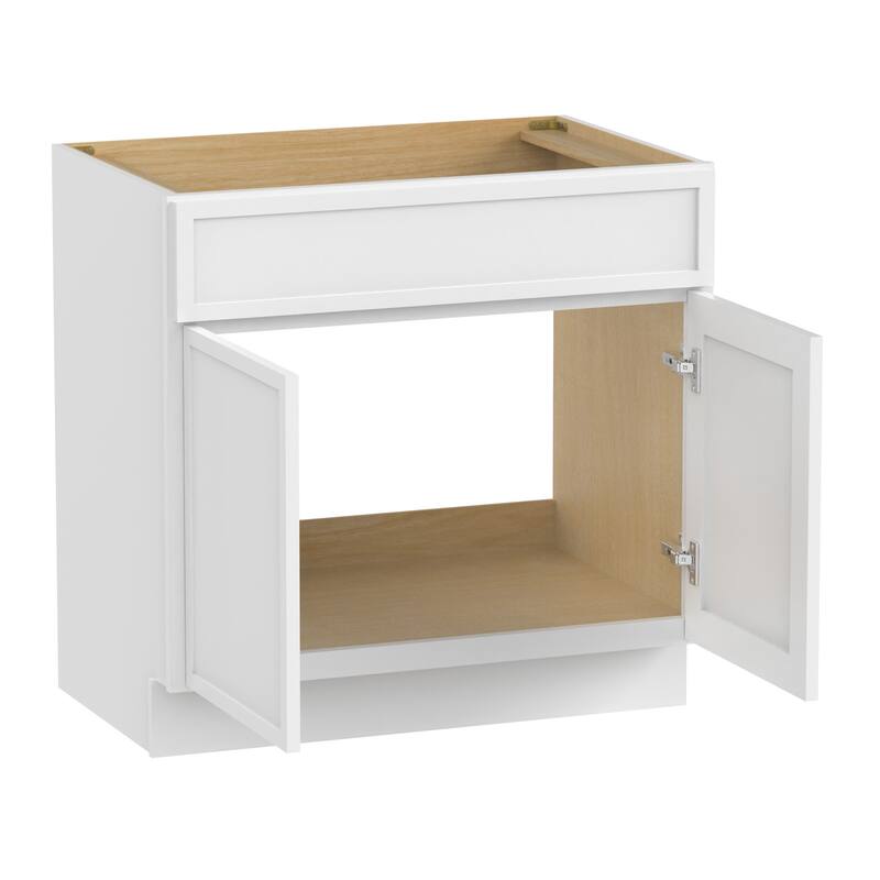 Vanity Art 30" Freestanding Single Base Storage Cabinet with Soft Close Doors