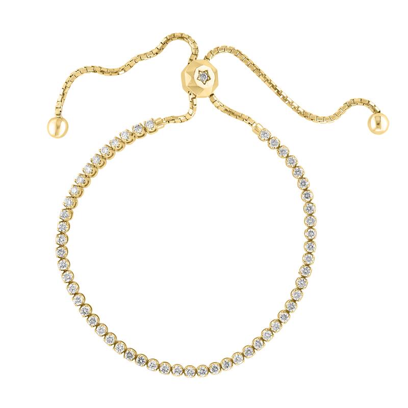 EFFY 14K Yellow Gold Diamond Bracelet
