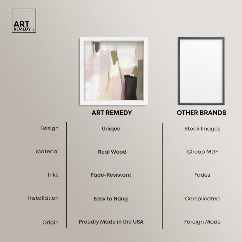 Dynamic Color I Shadowbox by Art Remedy